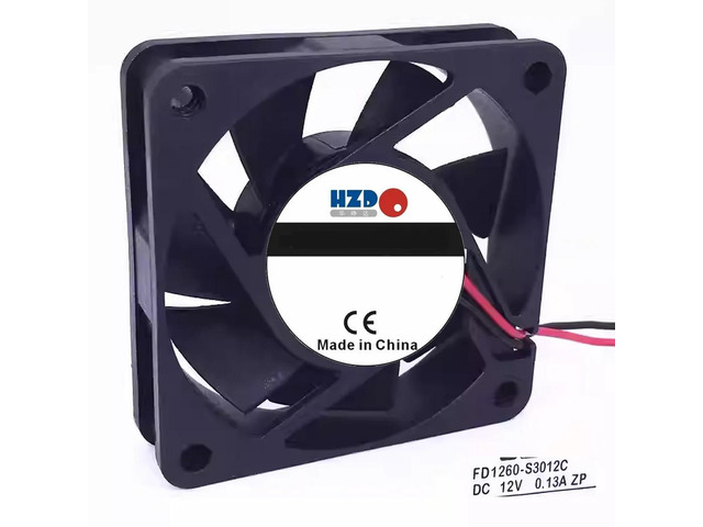 6010 6015 12V Cooling Fan FD1260-S3012C