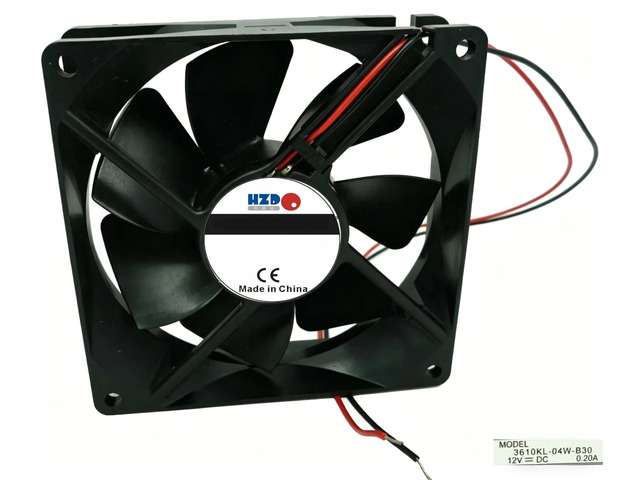 9225 12V 0.12A Two-wire Cooling Fan 3610KL-04W-B30