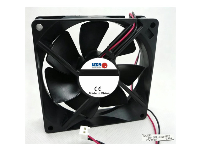 9225 12V 0.12A Two-wire Cooling Fan 3610KL-04W-B50