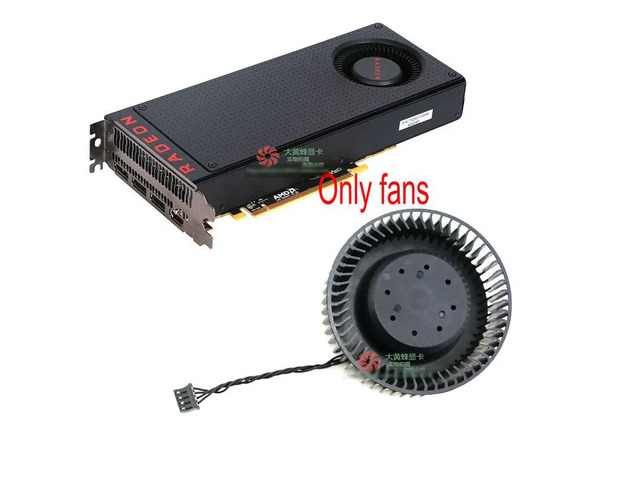 BFB0712HF Drum Fan for RX580, RX570, RX480, RX470, RX470D Graphics Cards in Laptop Cases