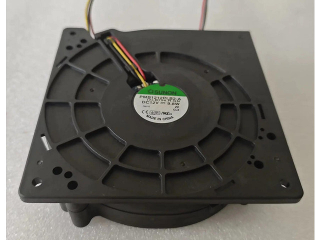 12032 12V 9.4W 9.8W PMB1212PLB2-A (R), (F. GN) 3-pin RGN cooling fan for 3750 fans.