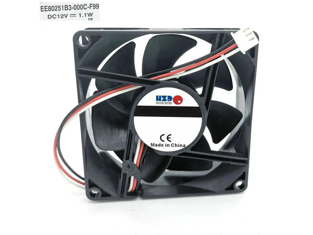 8025 12V 1.4W Cooling Fan EE80251B3-000C-F99
