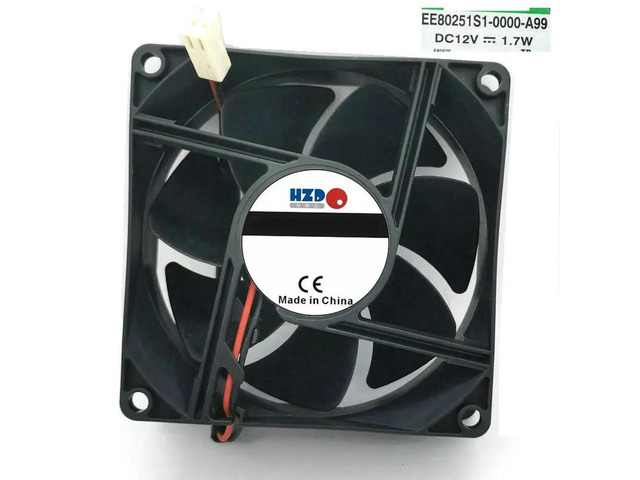 8025 12V 1.4W Cooling Fan EE80251S1-0000-A99