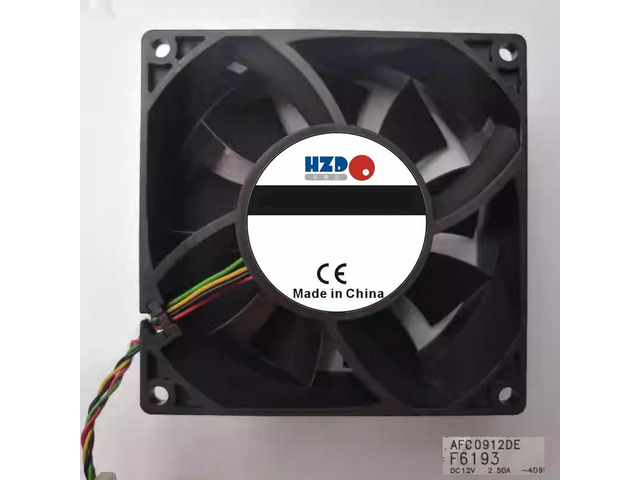 9CM AFC0912DE 9238 12V 4-wire cooling fan P/N: P2780 2.5A