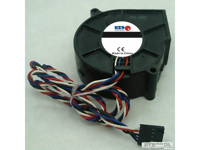 7.5CM BG0702-B043-POS 12V 0.21A 7CM 7525 4-wire CPU Axial Cooling Fan BG0702-B043-P0S