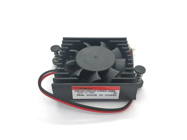 MF40100V2-C04C-A99 DC5V 0.3W Dual-wire 4.5*4.5*1.3cm DVR Fan