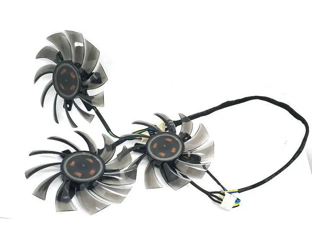 3 units/batch T128010SU 4-pin 0.35A graphics card fan from Antarctic, suitable for GTX770 760 680 GV-N960 N970 N980 PLD08010S12HH