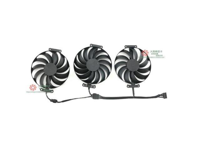 Cooling fans T129215SU (3 pieces) for RTX 3090, RTX 3080, 3070, 3060, and ROG STRIX graphics cards.
