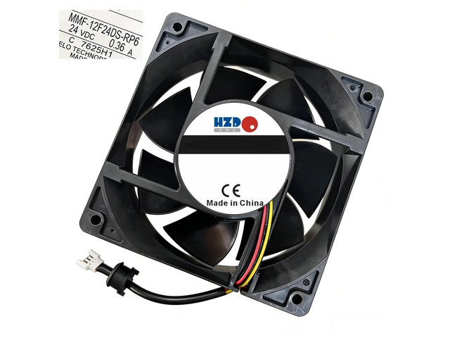 DC24V 0.36A 120*120*38MM 12CM Backlight Cooling Fan MMF-12D24S-RP6
