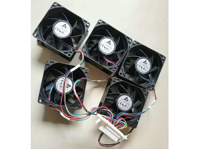 QFR0812UHE-CA10 8038 12V 1.7A Cooling Fan (80*80*38mm, 5-pack)