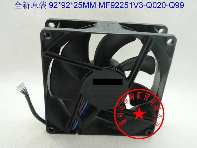 DC12V 1.74W 4-wire, suitable for projector and laptop fans MF92251V3-Q010-Q99