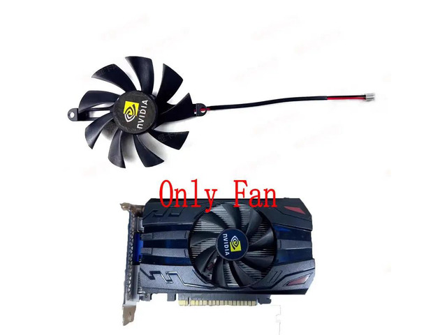 Cooling fans for GTX 750, GTX 1050, and GTX 1050 Ti graphics cards