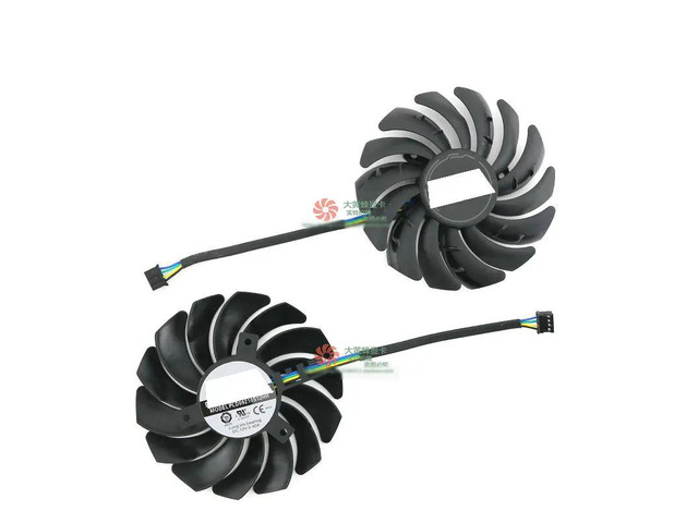 One graphics card cooling fan for RTX 3060, RTX 3060 Ti, RTX 3070, RTX 3080, and RTX 3090 (PLD09210S12HH).