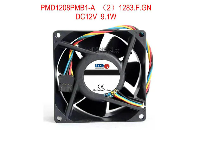 8038 12V Cooling Fan PMD1208PMB1-A 4-wire