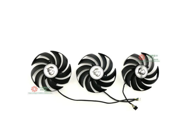 Fans PLD09210S12HH (3 fans) for RX6900XT, 6800XT, and 6800 GAMING Z/X graphics cards