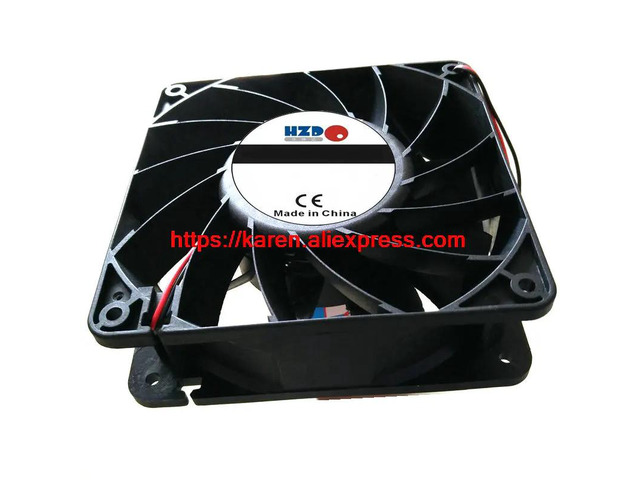 12CM PSD2412PMB1 24V 19.5W 2-wire Desktop Computer Axial Cooling Fan 120*120*38MM