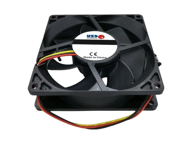 DC12V 0.08A 92*92*25MM 9cm 3-wire laptop fan T92T12MMA7-53