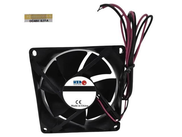 DC48V 24V 12V Computer Cooling Fan FD248025EB-N