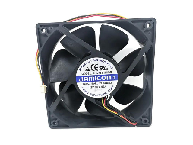 JF1238B1HM-R 12038 12V 0.55A Laptop Fan (12cm)