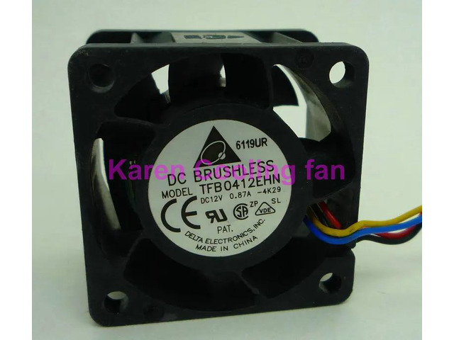 4CM TFB0412EHN 4028 12V 0.87A Four-Wire Laptop Fan