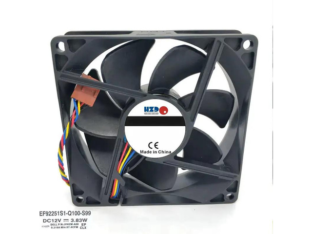 9225 12V 3.83W 90x25mm 90mm CPU Fan EF92251S1-Q100-S99
