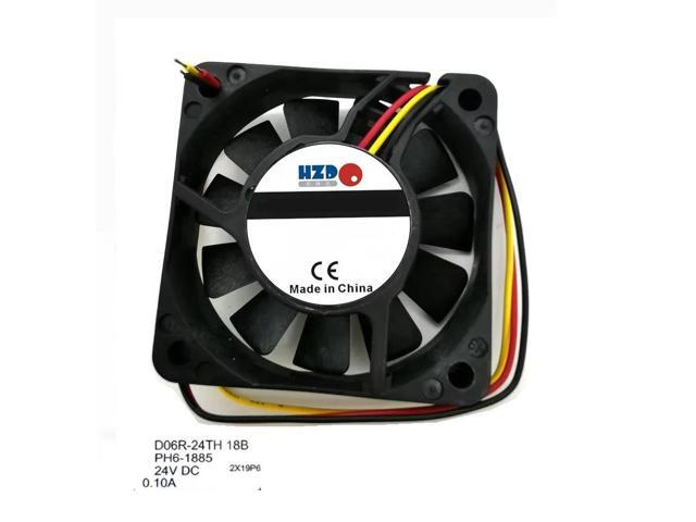 DC24V 0.10A 60*60*15MM 6cm Cooling Fan D06R-24TH 18B