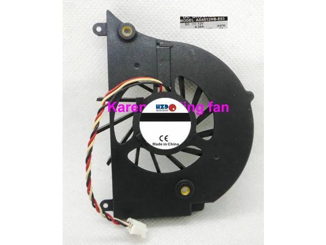 AD4512HB-E03 graphics card with built-in laptop fan.