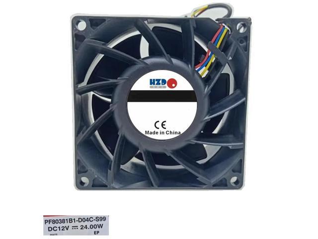 6038 12V Cooling Fan 60x60x38mm 80*80*38mm PF80381B1-D04C-S99
