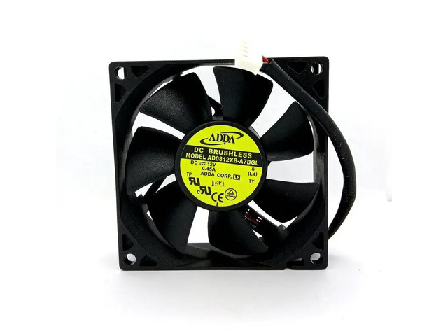 8025 12V 0.45A Cooling Fan 4-Wire 80*80*25MM AD0812UX-A7BGL