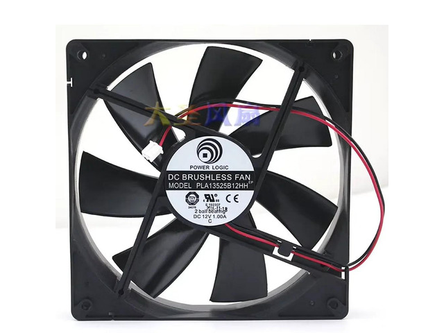 PLA13525B12HH DC12V 1.0A 135*135*25mm Dual-wire PC Cooler Fan