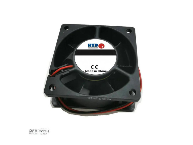 6025 12V 0.15A Cooling Fan 60*60*25mm 2-Wire DFB0612H