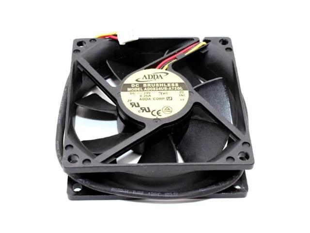 DC24V 0.16A 80*80*25MM 8CM Desktop Fan AD0824VB-A71GL