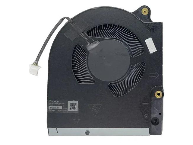 CPU cooling fan (DC12V 0.48A) for M15 R7 gaming laptops (15.6-inch series).