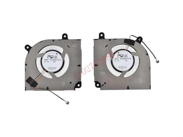 CPU+GPU cooling fans BN7509S2H-002P A11P1-FAN1 A11P1-FAN2 suitable for RMG2212 2214 2213 2215-AI AD G Pro 2022 series laptops.