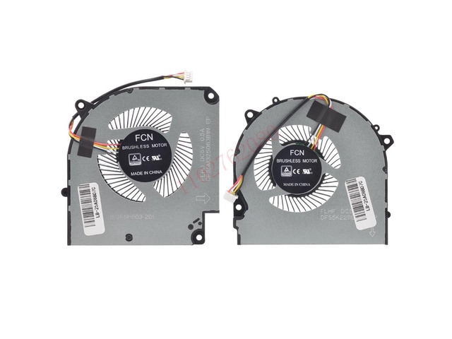 CPU+GPU cooling fans 6-31-NH5C2-100 and 6-31-NH77L-100 for Z8-CA7NS, Z8-CA7NP, Z8-CA5NS, Z8-CA5NP, Z8-CA5NB, and Z8-CA5NA series laptops.