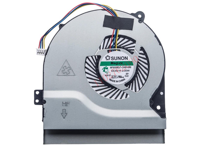 CPU cooling fans for X450V, X550C, X450C, X550L, A450C, K552V, and A550V series laptops.