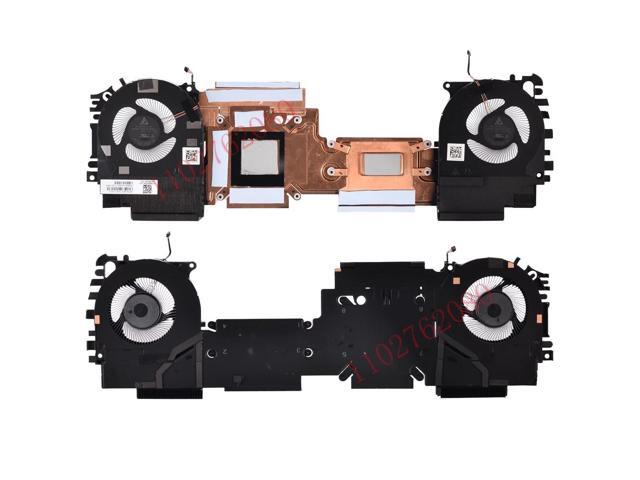 CPU+GPU cooling fans with heatsinks for 15 G7 G8 series laptops, models M17047-001, ND75C53-19L06, ND75C52-19L05, DC5V 0.5A.