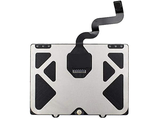 The touchpad for the Pro 15-inch A1398 (with flexible cable) is only compatible with the touchpads of the mid-2012 models (MC975, MC976).