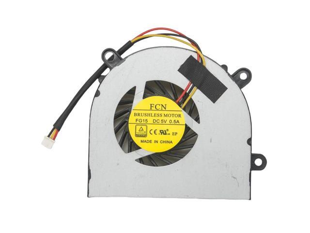 FORCECON DFS451205M10T CPU cooling fan for laptops with GP60, FX603, FX620, FX620DX, CX61, CR650, FX600, FX610, GE620, and GE620DX processors.