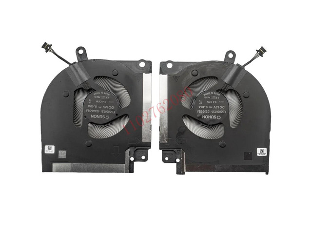 CPU + GPU cooling fan for X17 R1, X17 R2, and X17 R2 2021 series laptops CN-0X63JW CN-09DNWT