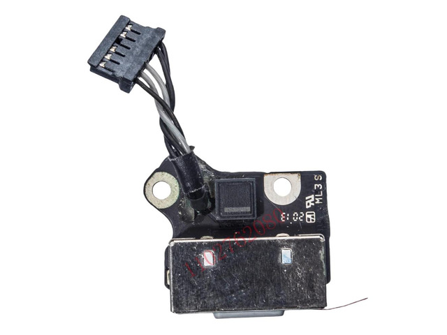 Replacement AC/DC power jack and Magsafe board charging port for Pro A1398 15-inch series (2012-2014 models).