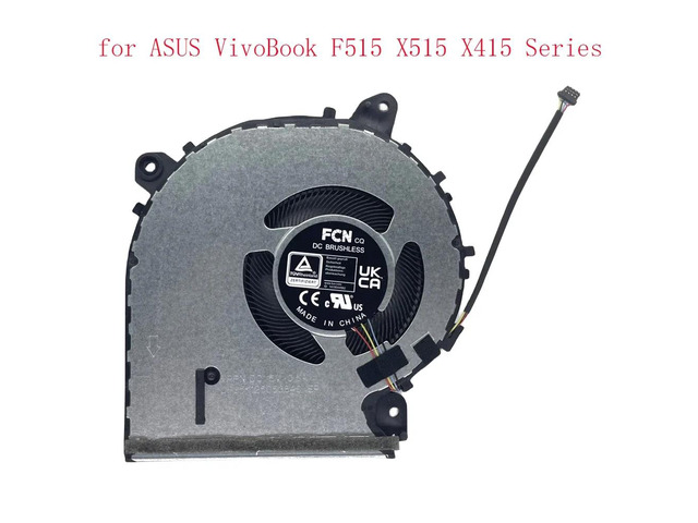 CPU cooling fans suitable for F515, X515, X415, X415DA, EA, X415EP, X415FA, JA, X415JF, X415JP, X415KA, MA, X415UA series fans.