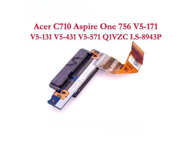 Hard drive board connectors and hard drive cables for C710 756 V5-171 V5-571 Q1VZC LS-8943P