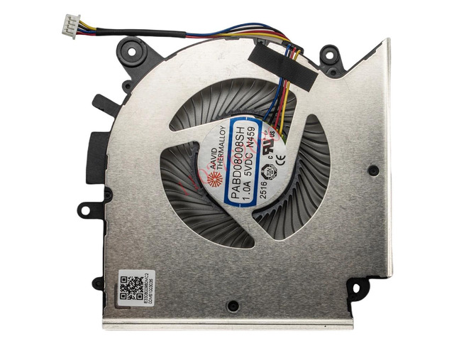 CPU cooling fans for GF76, GF66, Pulse, GL66, GL76, and WF76 series laptops: PABD08008SH N459 PAAD06015SL N460