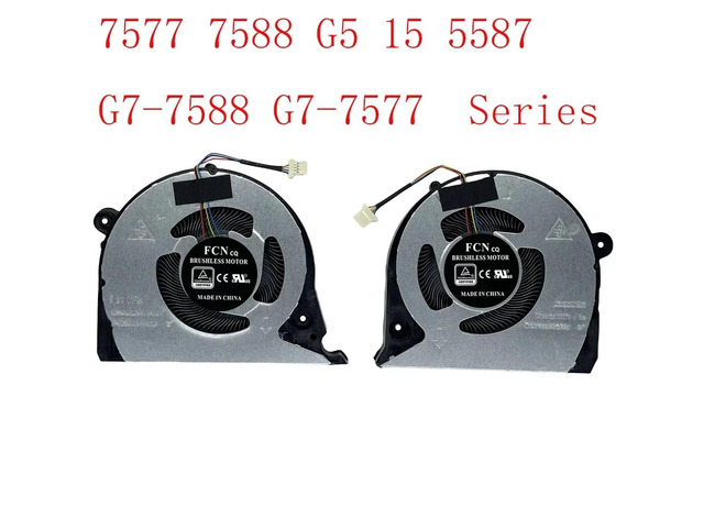 CPU+GPU cooling fan DFS2000054H0T suitable for G5 series CPUs (15 7577 7588 G7-7588 G7-7577).
