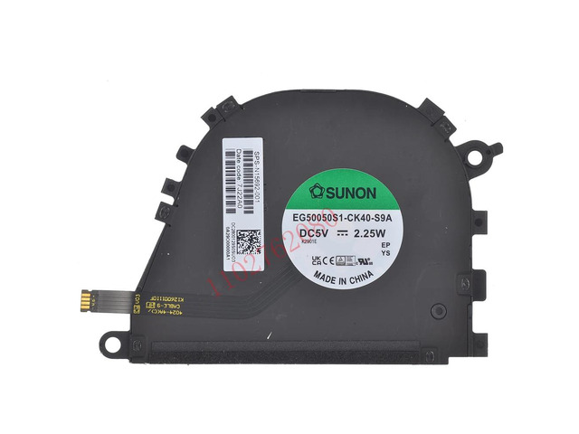 CPU Cooling Fan for Laptops 13-BF 13-BF0013DX TPN-C161 2-in-1 Series EG50050S1-CK40-S9A N15692-001