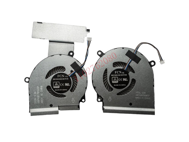 CPU+GPU cooling fans compatible with the 15-DC, 15-DC0013TX, 15-DC0004TX, 15-DC0005TX, 15-DC0007TX, and 15-DC0009TX TPN-Q211 series.