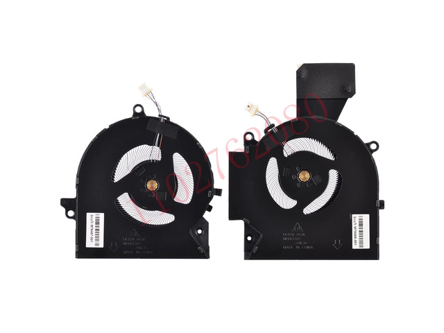 Laptop CPU+GPU Cooling Fans Compatible with 16-B 16-C TPN-Q265 TPN-Q267 12V Series M75487-001 ND8CC02-20K25 M75488-001 ND8CC02-20K26