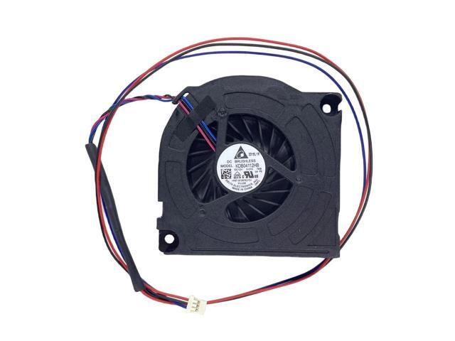 Replacement cooling fan for HU7580, HU8500, HU8550, HU8590, and HU8800 CPUs, 35cm (14-inch), model KDB04112HB, 12V, 0.07A, 3-pin.