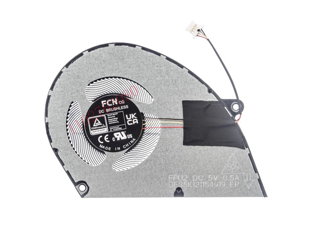CPU cooling fan 23.KJAN7.001 DFS5K121154919 for laptops A515-48M, A315-510p, A315-24P, N23Q11, and N23C3 series.